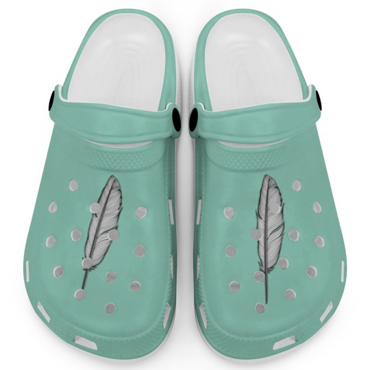 Discover 04 feather 4 png vectorstock 7188867 Clogs