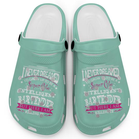 Discover Bartender - Never dreamed of being a bartender Clogs