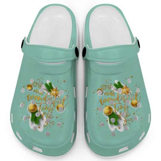 Discover Christmas It's the Most Wonderful Time of the Year Clogs