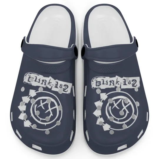 Discover Blink Rock Band Graphic 182 Clogs
