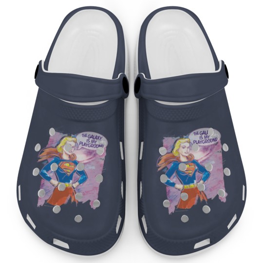 Discover Supergirl Galaxy Clogs