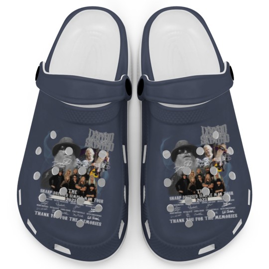 Discover The sharp dressed simple man tour zz top lynyrd skynyrd signatures 2023 Clogs