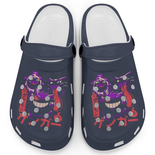 Discover Gengar inspired Clogs, manga Clogs, Anime clothing,Anime gift Anime Clogs Clogs