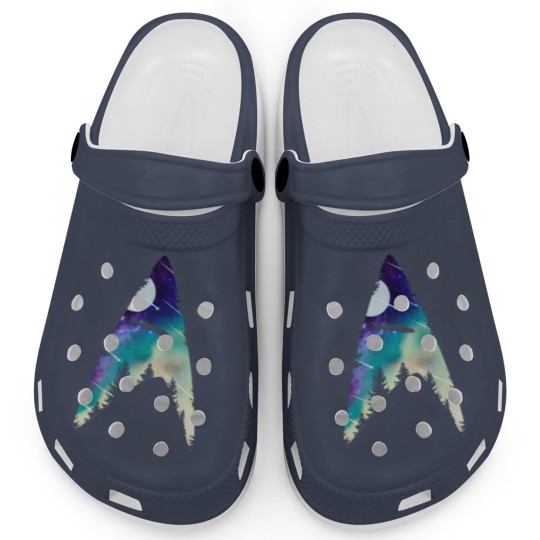 Discover The Next Generation Starfleet Galactic Insignia Clogs
