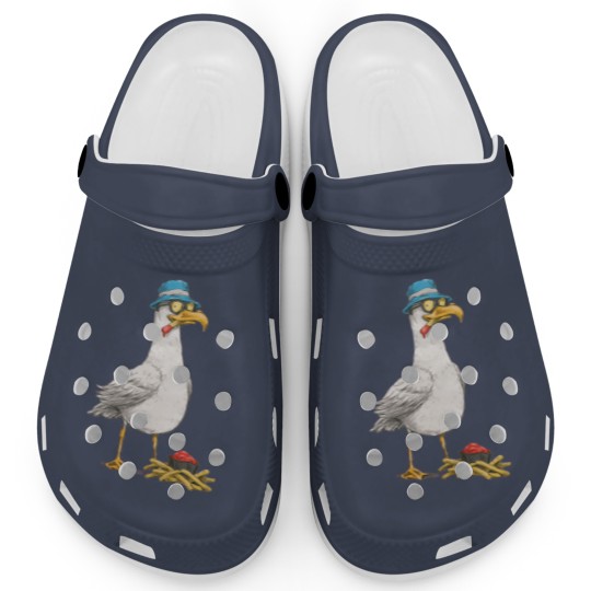 Discover Seagull with fries Clogs