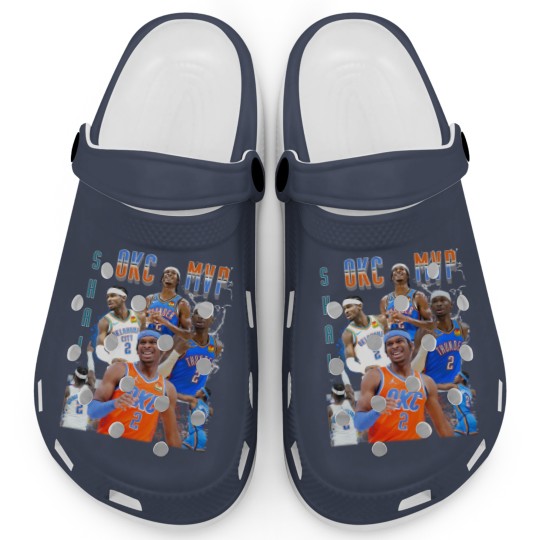 Discover OKC thunder Clogs SGA Thunder Shai Gilgeous Alexander Clogs