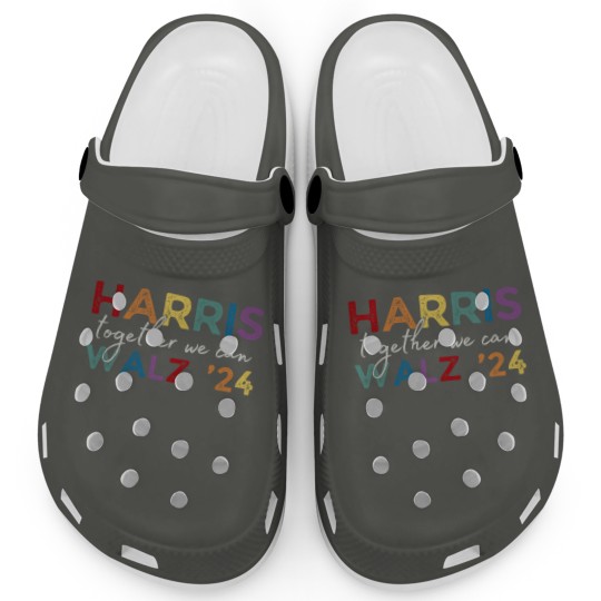 Discover Harris Walz V-Neck, Clogs, Clogs, Harris Walz 2024, Kamala Clogs