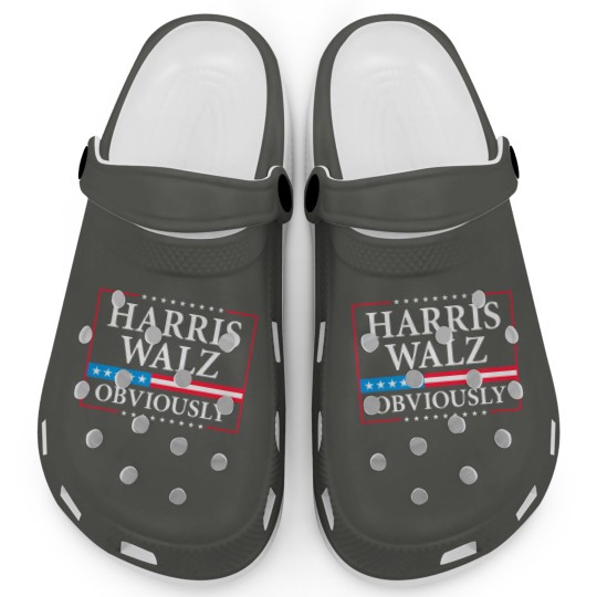 Discover Harris Walz Obviously President Kamala Harris Waltz Election Clogs