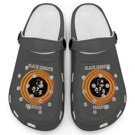 Discover Black Sabbath Vintage Band Clogs