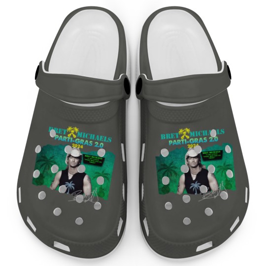 Discover New Popular ​Bret Michaels Tour 2024 Gift For Fan Clogs