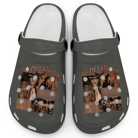 Discover Tim Mcgraw Tour Standing Room Only Clogs, Tim Mcgraw Country Music Tour 2024