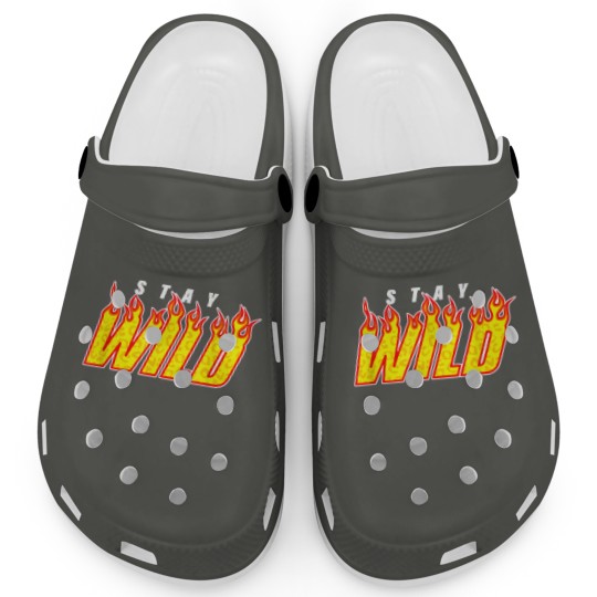 Discover Stay Wild Merch Ben Azelart Red  Clogs