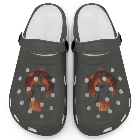 Discover rebel moon red galactic jimmy celestial silhouette poster premium t Clogs