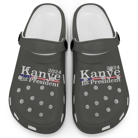 Discover Kanye 2024 For President Clogs