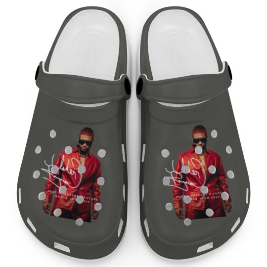 Discover Usher Concert Clogs - Past Present Future Tour