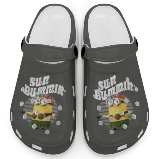 Discover Despicable Me Minions Bob Sun Bummin Hula Graphic Clogs