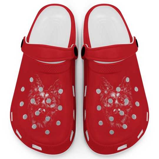Discover German Shepherd Monochrome Clogs Clogs