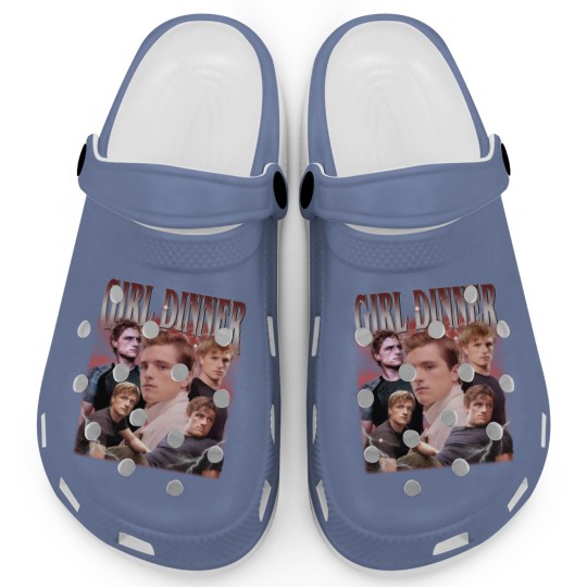 Discover Vintage Josh Hutcherson Clogs Clogs, Peeta Mellark Clogs, Girl Dinner Clogs
