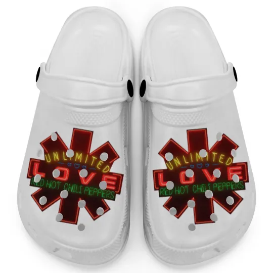 Discover Red Hot Chili Peppers Unlimited Love World Tour 2022 Clogs, Red Hot Chili Peppers Tour 2022 Clogs