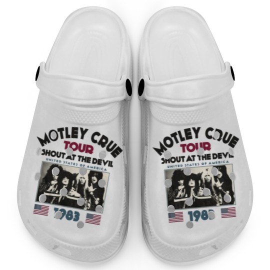 Discover Motley Crue SATD83 Clogs