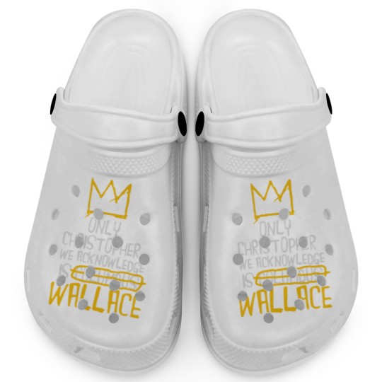 Discover Only Christopher We Acknowledge Is Wallace Clogs