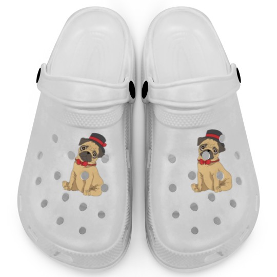 Discover Adorable Pug Baby Dog Cute Puppy Kid Clogs