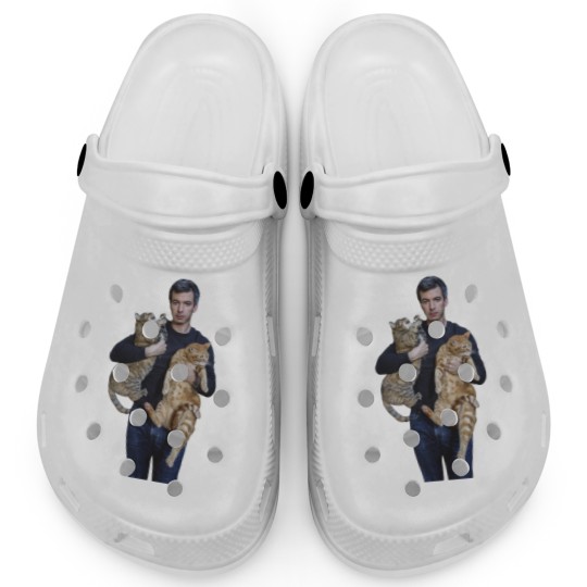 Discover Nathan Fielder and His Cats Classic Clogs