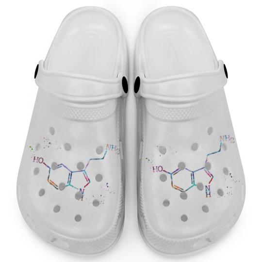 Discover Serotonin Molecule Formula Clogs