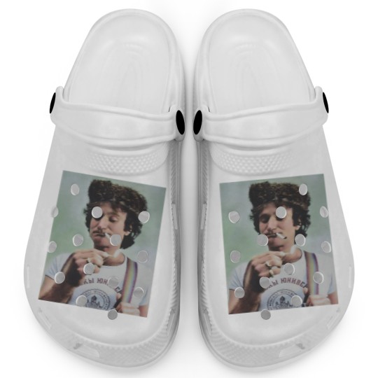 Discover Robins Williams Mork Clogs