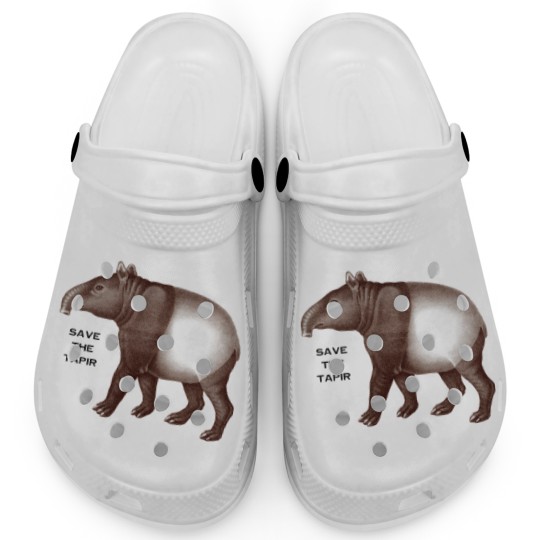Discover Malayan Tapir - Save the Tapir, I Love Tapirs Clogs