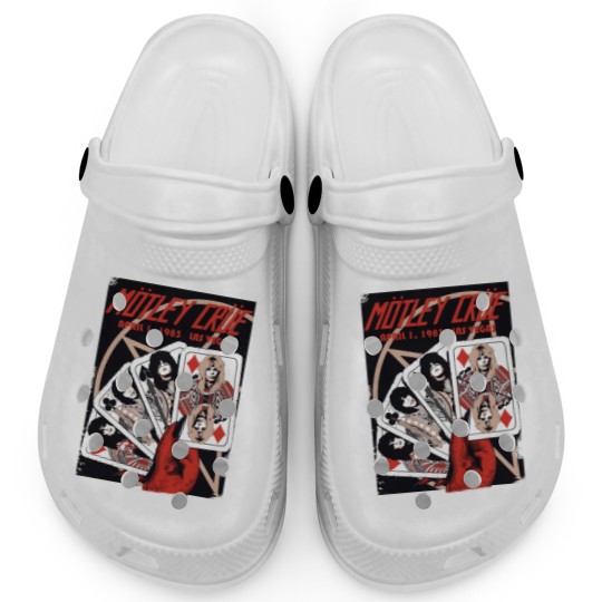 Discover Motley Crue The Stadium Tour 2022 Vintage Motley Crue Graphic Clogs