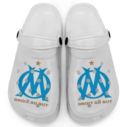 Discover Clogs Olympique Marseille Clogs