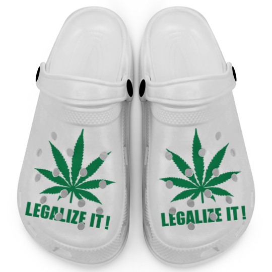 Discover Marijuana Legalize it Clogs