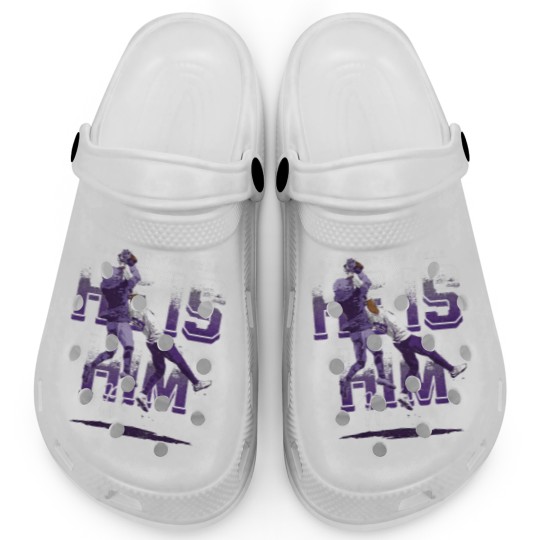 Discover Justin Jefferson he is him Clogs