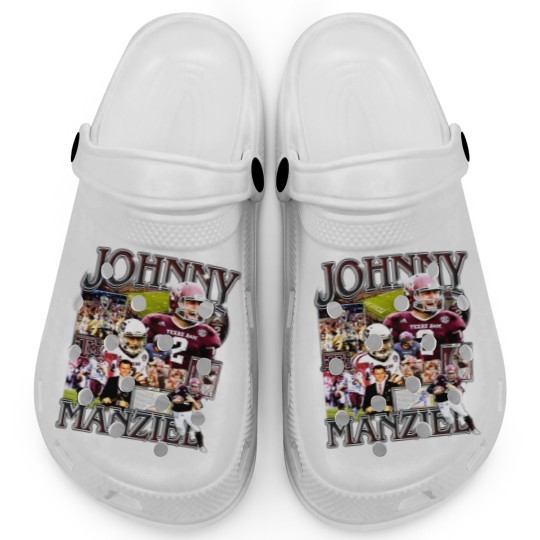 Discover Johnny Manziel Vintage Style Bootleg Clogs, Johnny Manziel Clogs