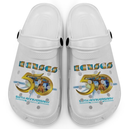 Discover Kansas Band 50th Anniversary Clogs