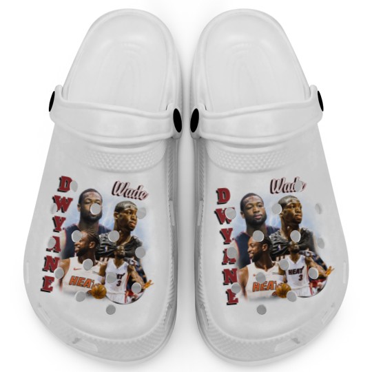 Discover Dwyane Wade Vintage Clogs, Vintage 90s Graphic Style Dwyane Wade Clogs