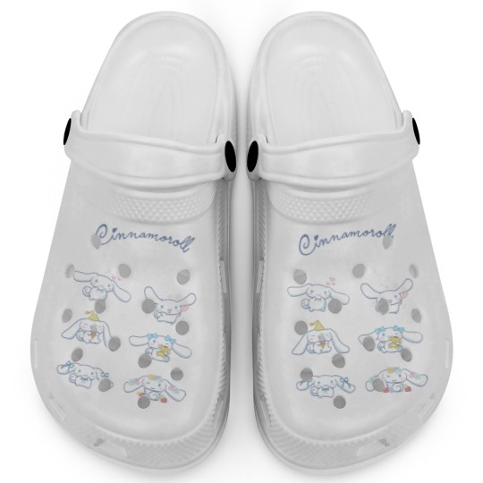 Discover Cinnamoroll Sanrio Pattern Clogs