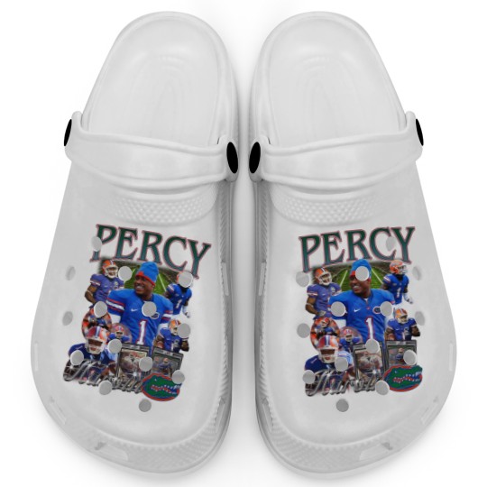 Discover Vintage 90s Graphic Style Percy Harvin Clogs, Percy Harvin Vintage Clogs, American Football Gift