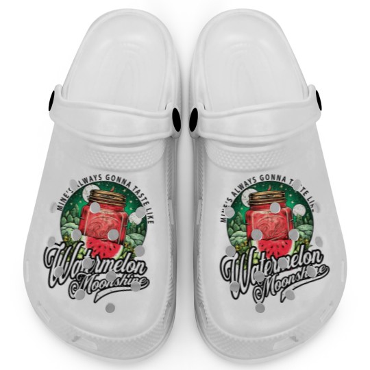 Discover Watermelon Moonshine Retro Country Music Clogs