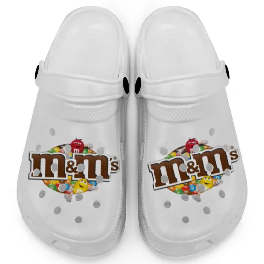 Discover m&m's snack Clogs