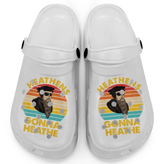 Discover heathens gonna heathe vintage apparel Clogs
