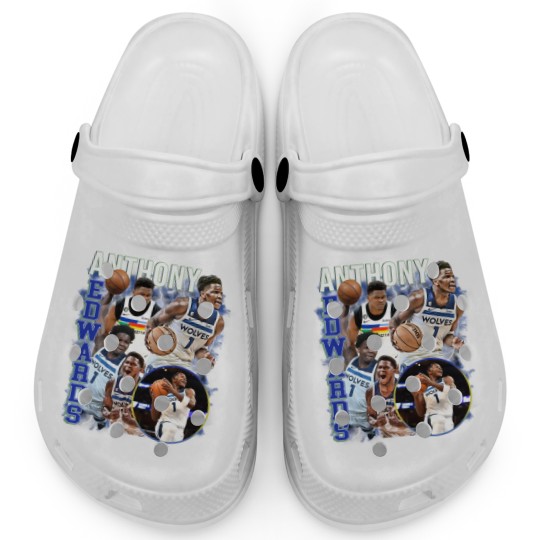 Discover Anthony Edwards Graphic Clogs, Basketball Clogs