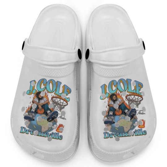 Discover J Cole Dreamville Vintage Clogs, J Cole Clogs, Rap Hip Hop, J Cole Merch