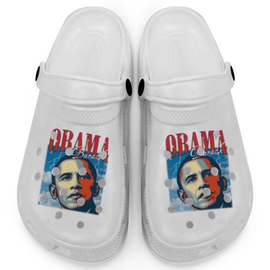 Discover RETRO BARACK OBAMA Clogs | Vintage Obama Clogs Retro 90s