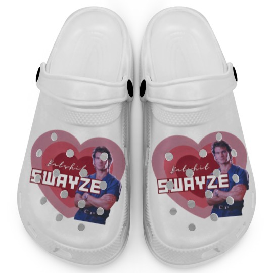 Discover Batshit Swayze Patrick Swayze Superfan Clogs