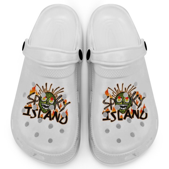 Discover Spooky Island Scooby Doo Collage Unisex Clogs, Spooky Island