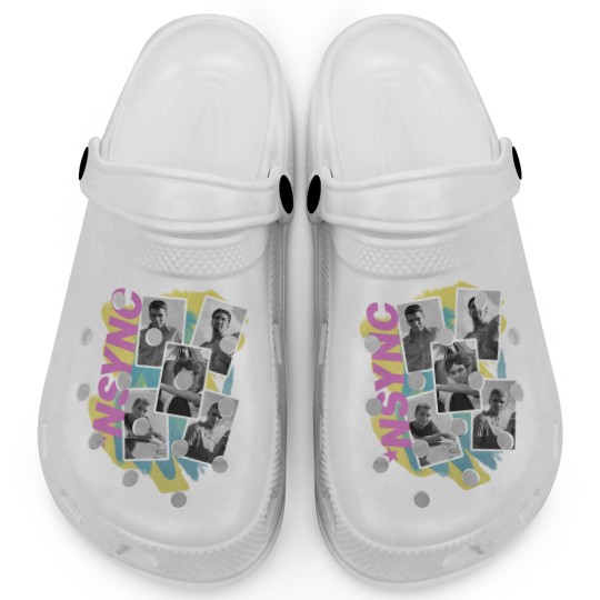 Discover Vintage NSYNC No Strings Attached Black Clogs