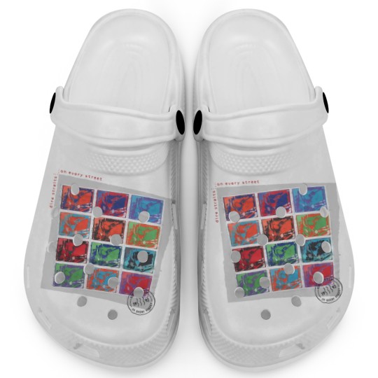 Discover Vintage Dire Straits 1991 On Every Street Tour Clogs