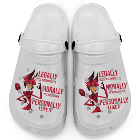 Discover Alastor Hazbin Hotel Meme Clogs